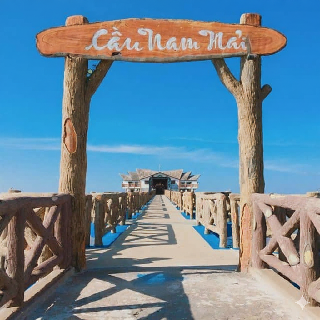 Cầu ngắn biển Nam Hải Cần Giờ